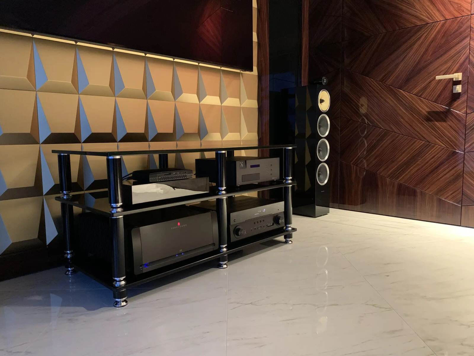 Cabinet Stereo System