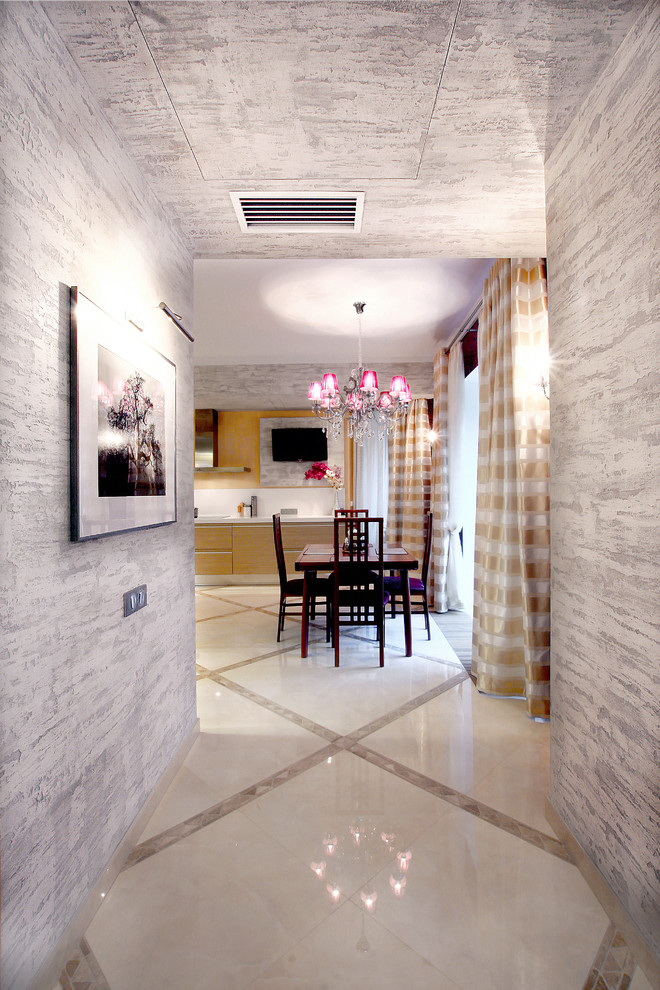 Травертин в интерьере/Travertine in the interior