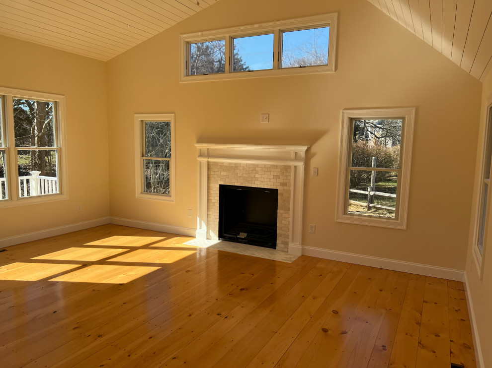 Cape Style Home Sunroom Addition