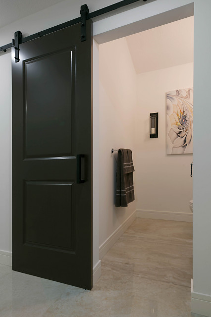 Powder Room modern-badezimmer