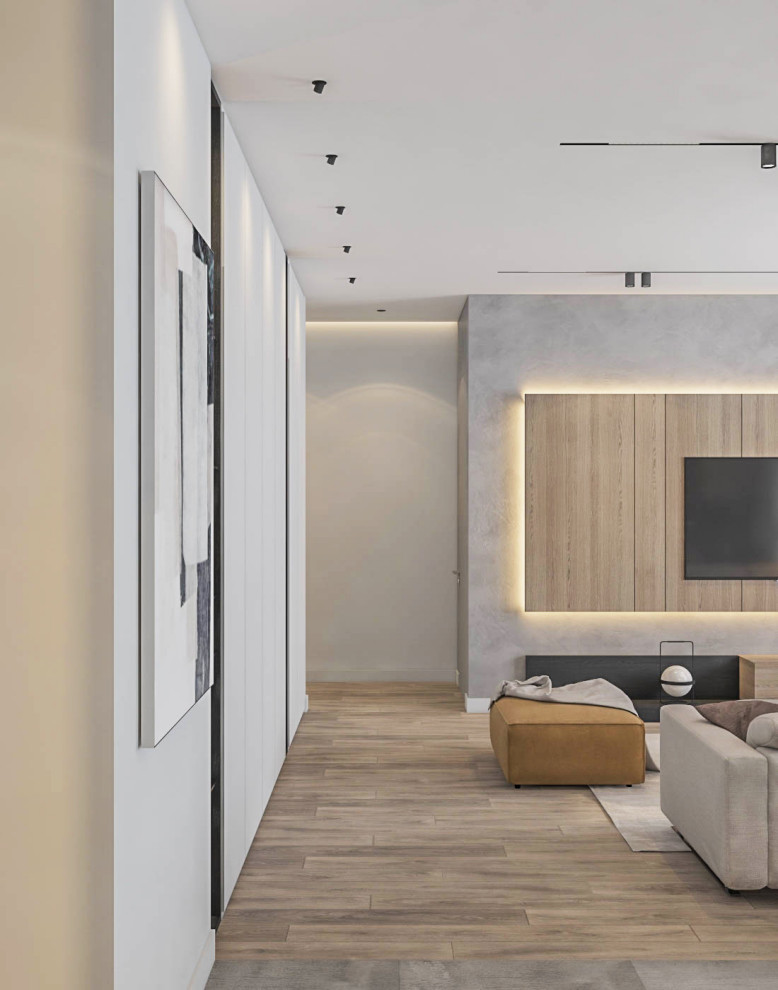 Дизайн квартиры 141м² в г. Новосибирск