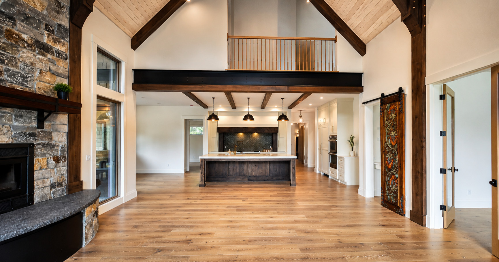 Exposed Timber Gathering Space