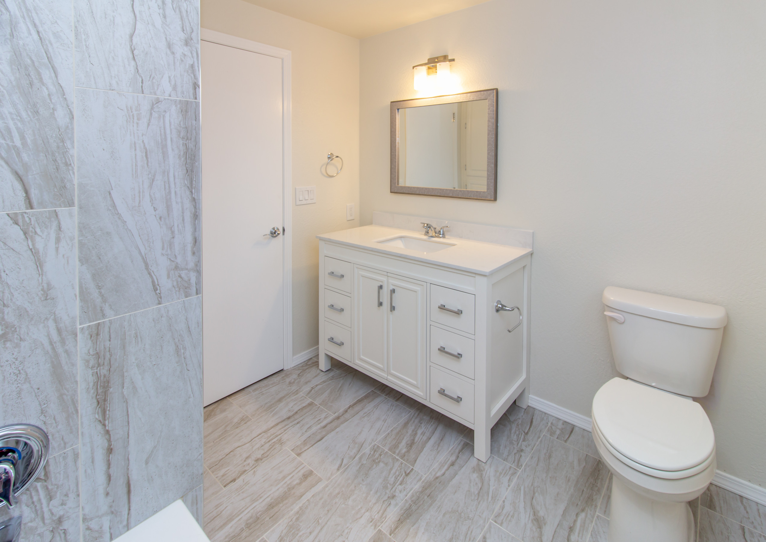 Gated community house remodel