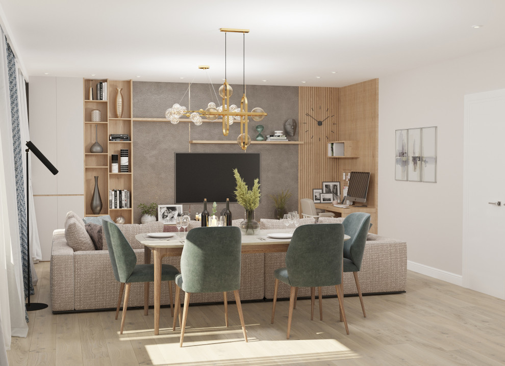 Квартира для семьи из трех человек.