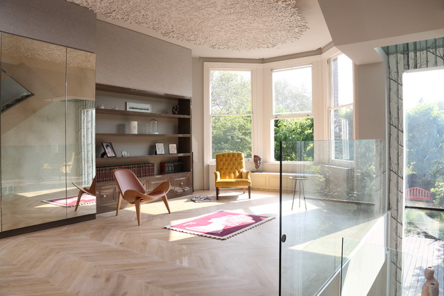 House Primrose Hill contemporary-vardagsrum