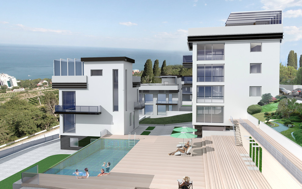 Гостиничный комплекс в Крыму. Реконструкция