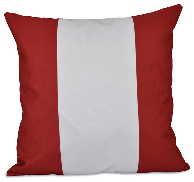 E by design Decorative Pillow Red
