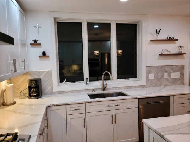 Kitchen and Foyer Remodel contemporary-kitchen