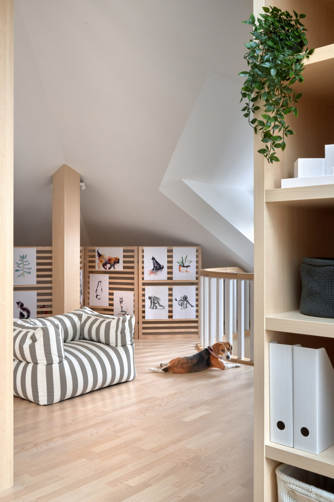 Мансарда для детей 40 м2