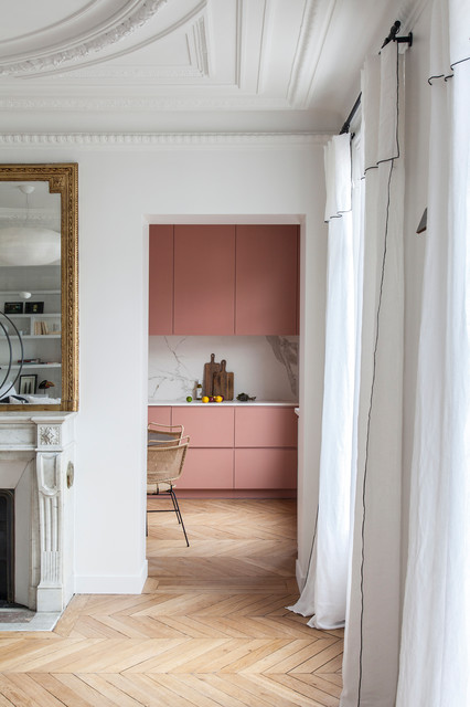 Agathe Convert, APPARTEMENT LAURISTON modern-kueche