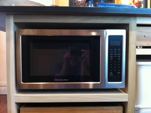 Built In Microwave Trim Question