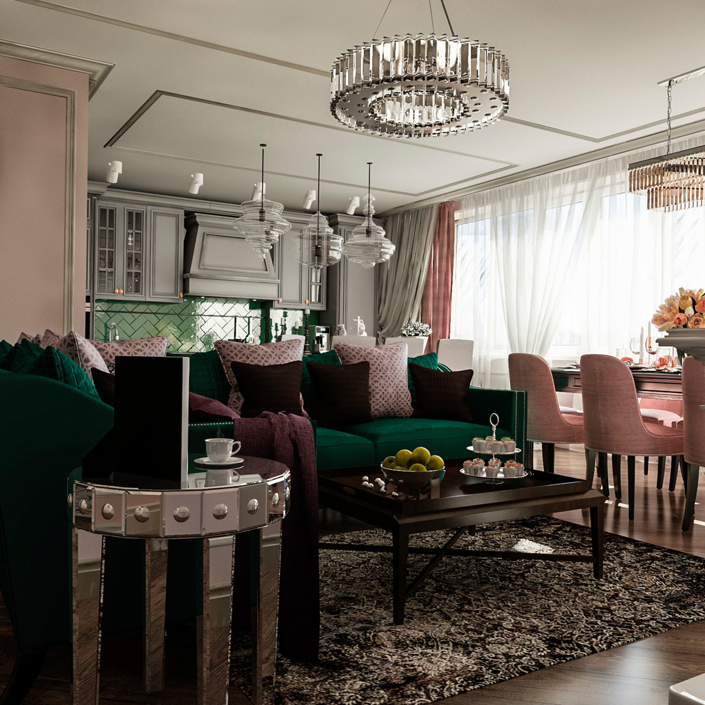 Современная классика. Квартира в Москве.