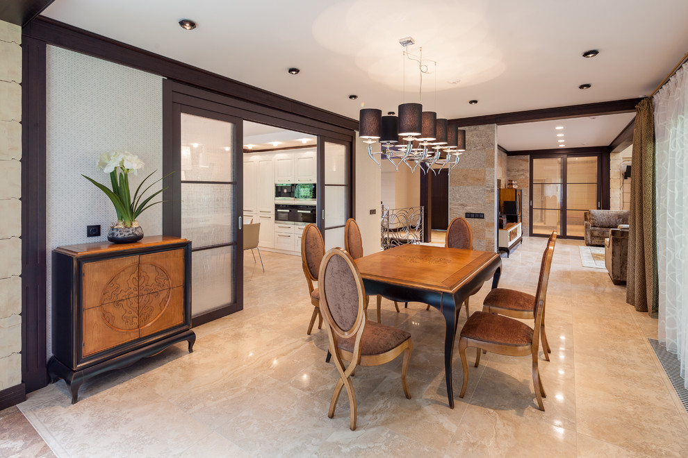 Интерьер трехэтажного загородного дома в Нижегородской области