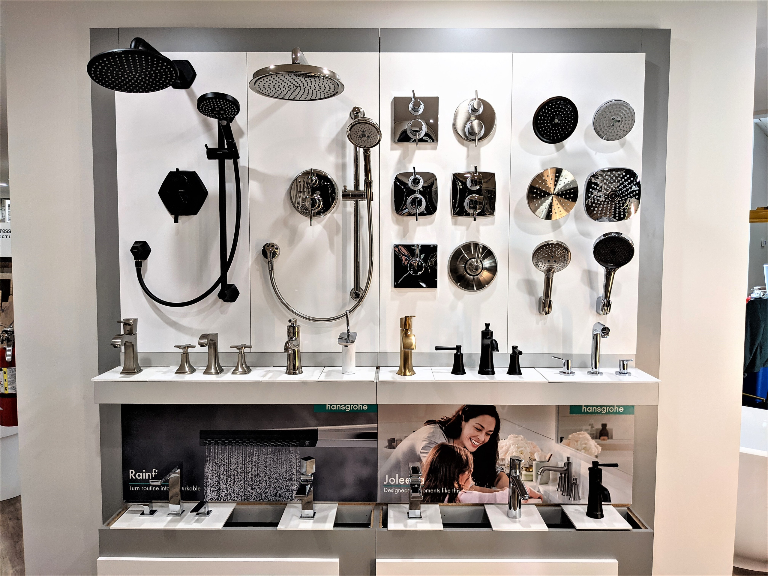 Showroom Hansgrohe Display