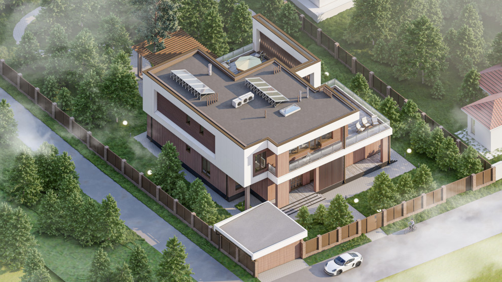 Жилой дом под Казанью. Пос. Форест Парк