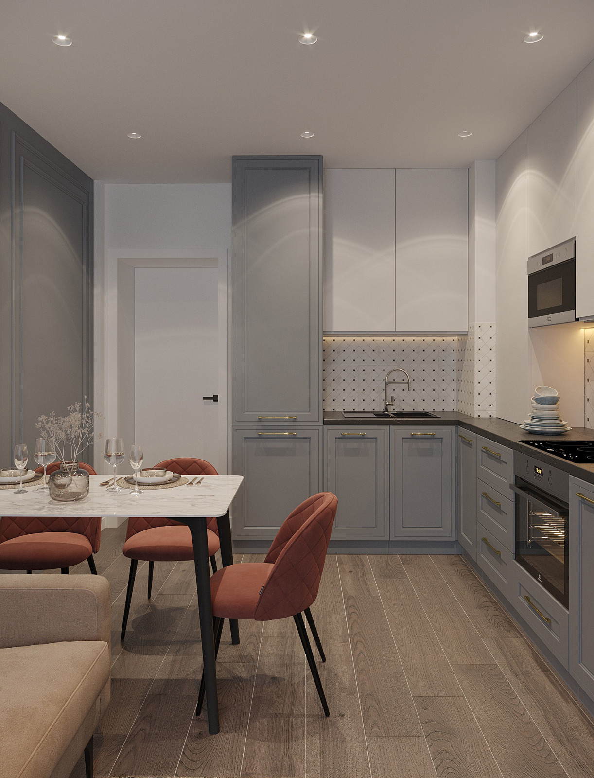 Дизайн двухкомнатной квартиры