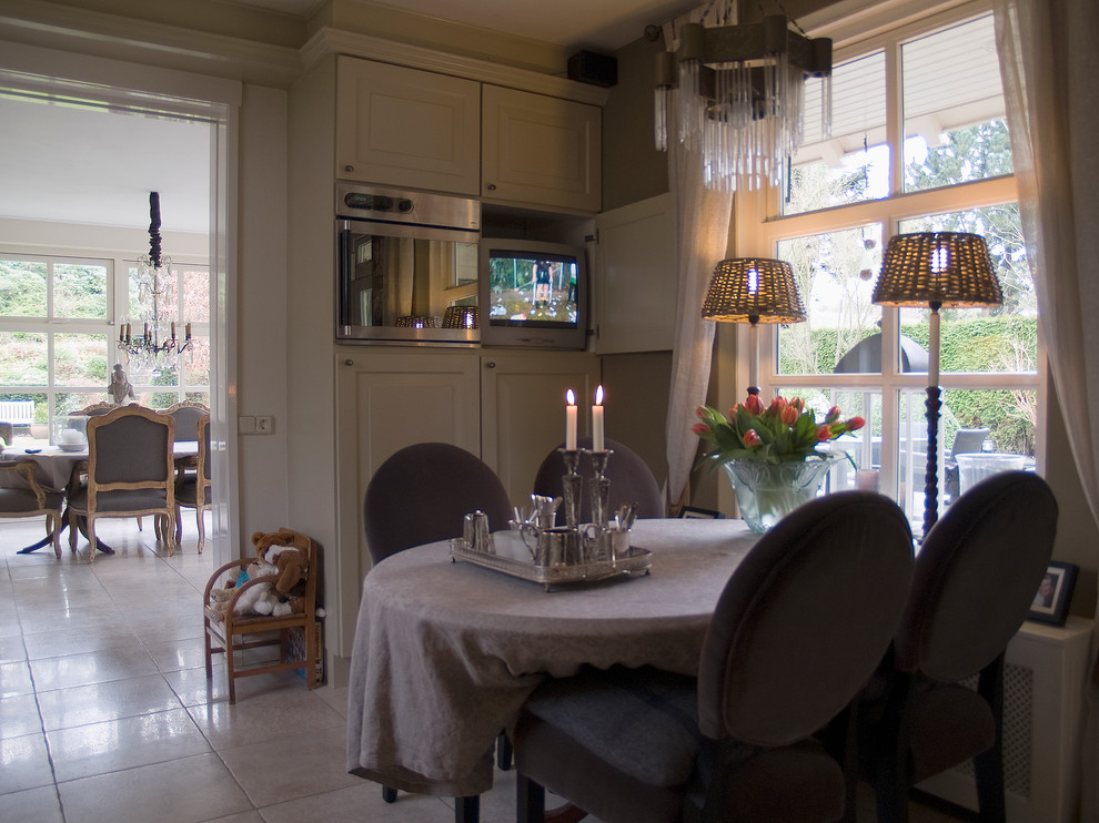 Art Nouveau Elegance in the Netherlands Traditional Kitchen