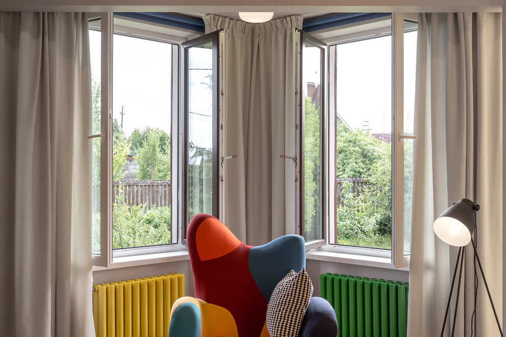 Штульповые окна в "коробке с карандашами"