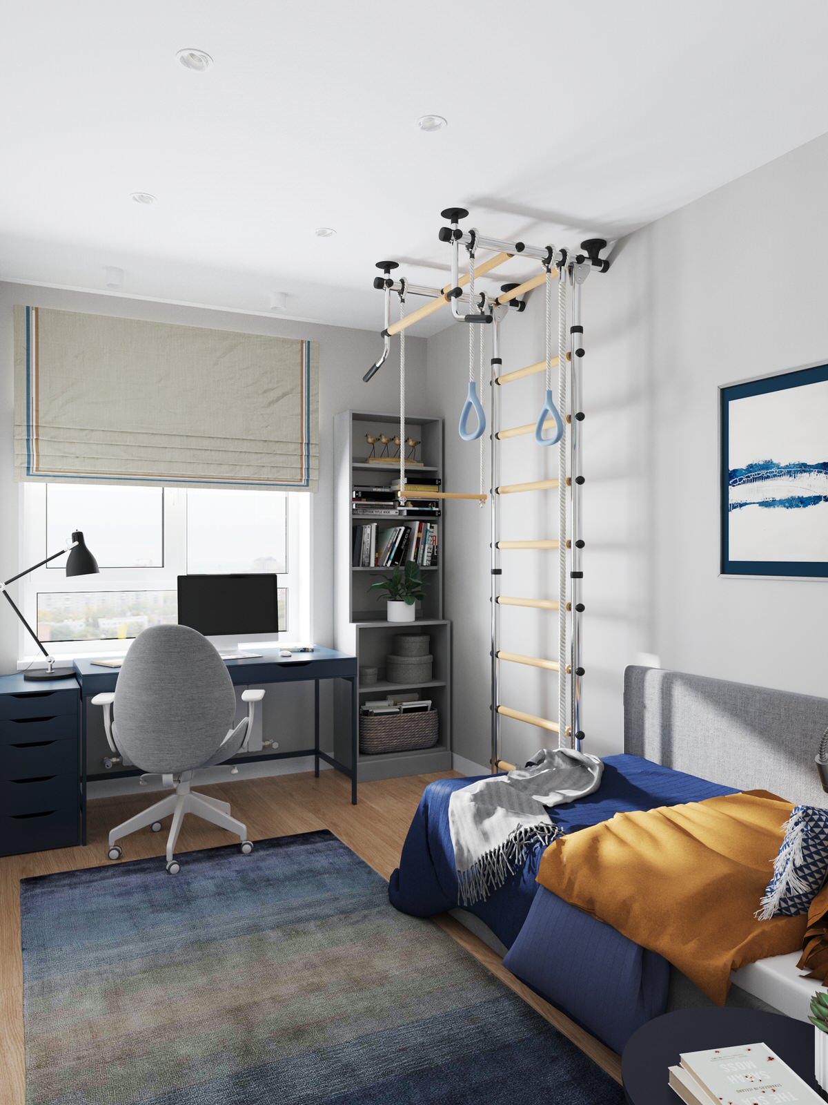 Квартира на Подмосковной. Площадь 74м2