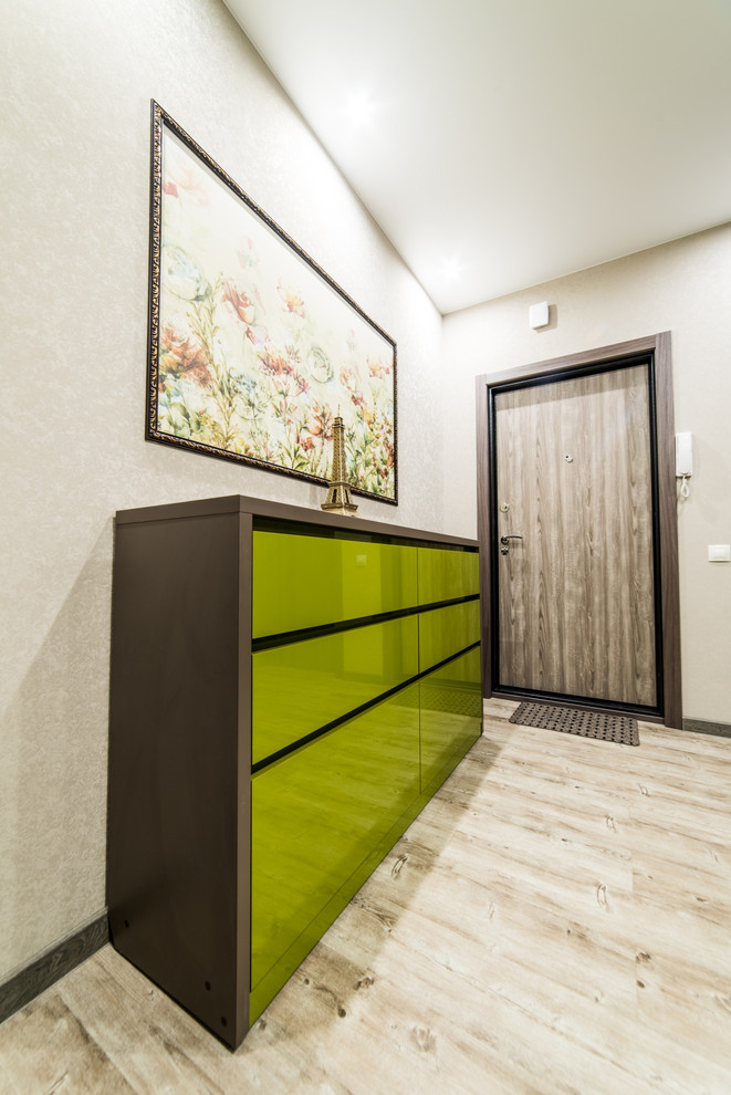 Проект прихожей и горки для гостиной