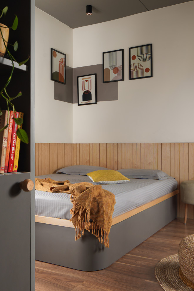 Design ideas for a contemporary kids' bedroom in Bengaluru.