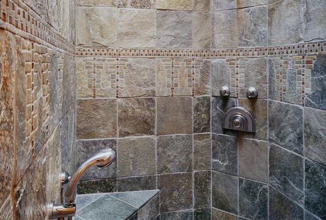 Prairie Style Architecture contemporary-bathroom
