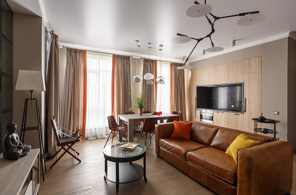 Кантри-лофт с «перчинкой»