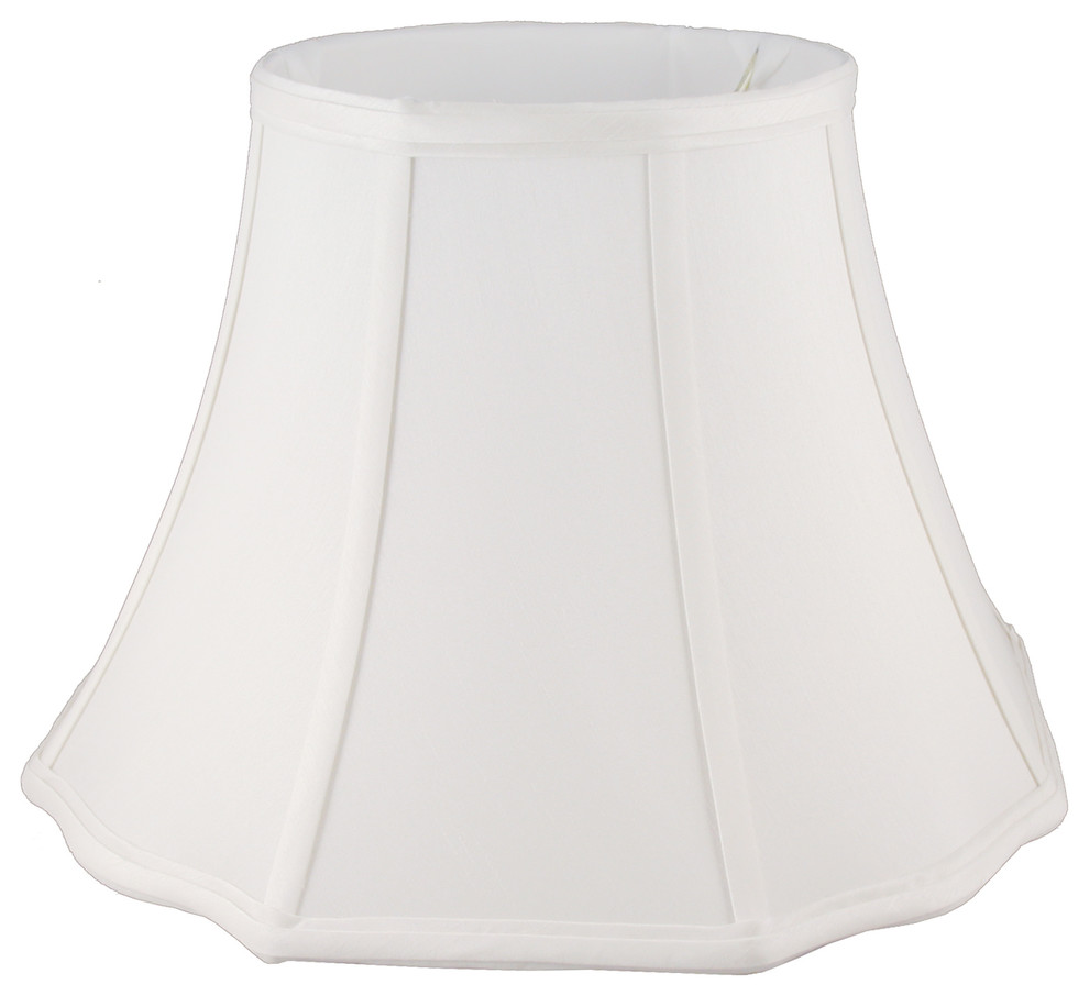 Aragon Faux Silk Lampshade With Harp Fitter Transitional Lamp Shades by American Heritage
