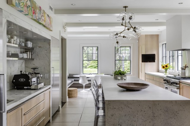 Brookline contemporary-kitchen