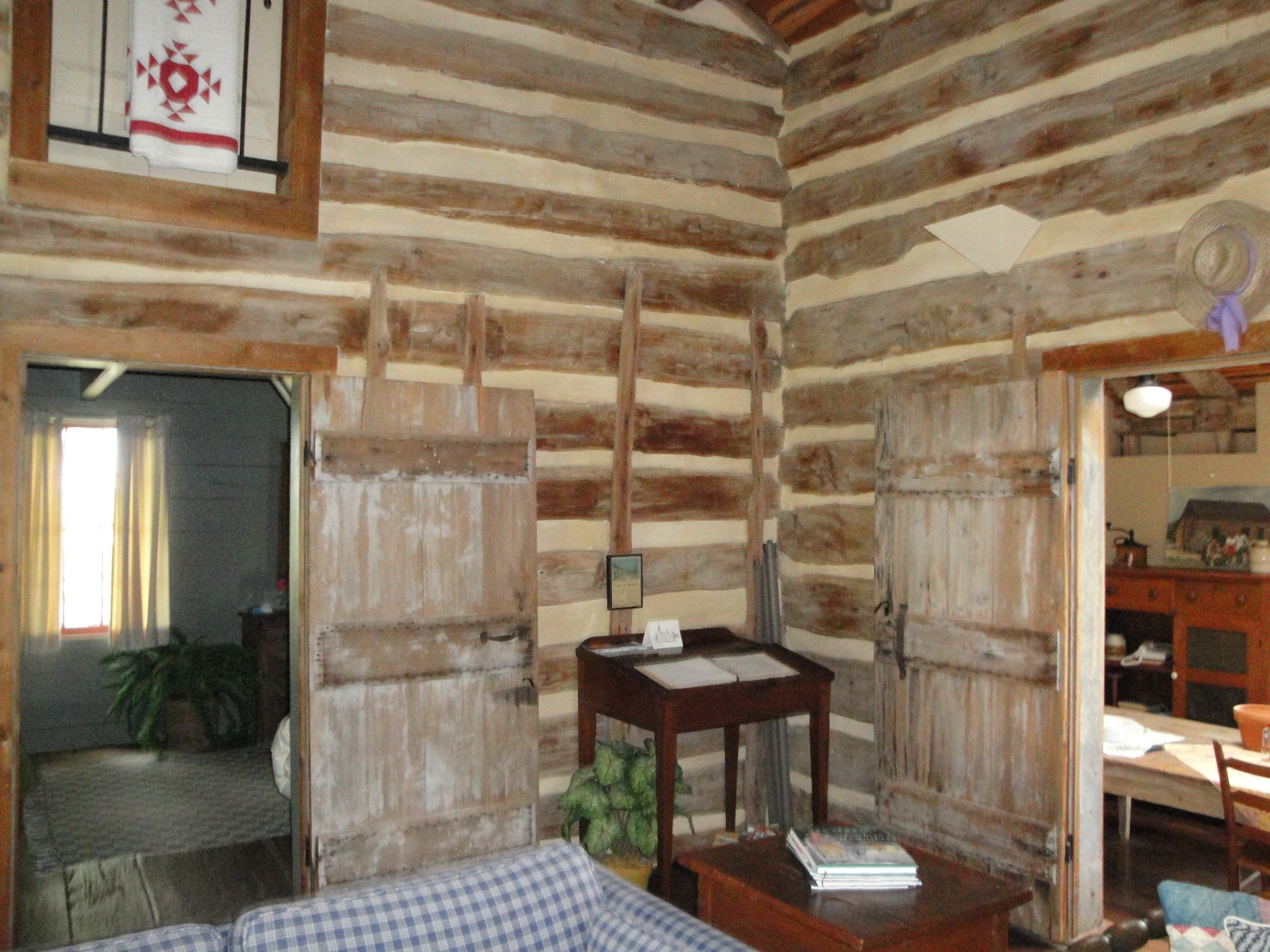 Original Texas Log Cabin Homestead - James Francis Walker Sr - Old 300 Washington County - 1756 - 1837