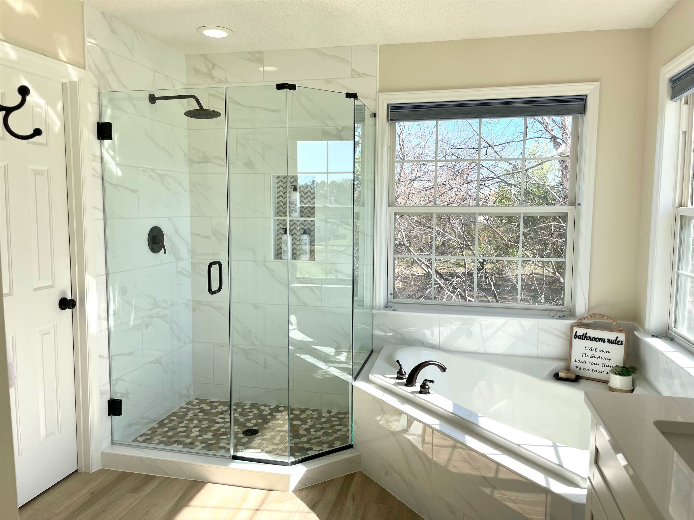 Modern Farmhouse Master Bath Remodel