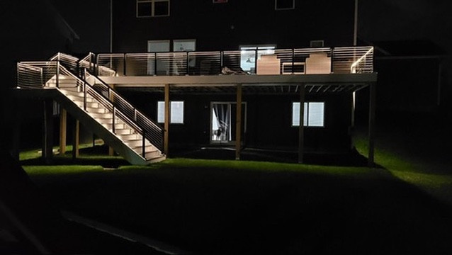 Custom Design, Deck and Handrails