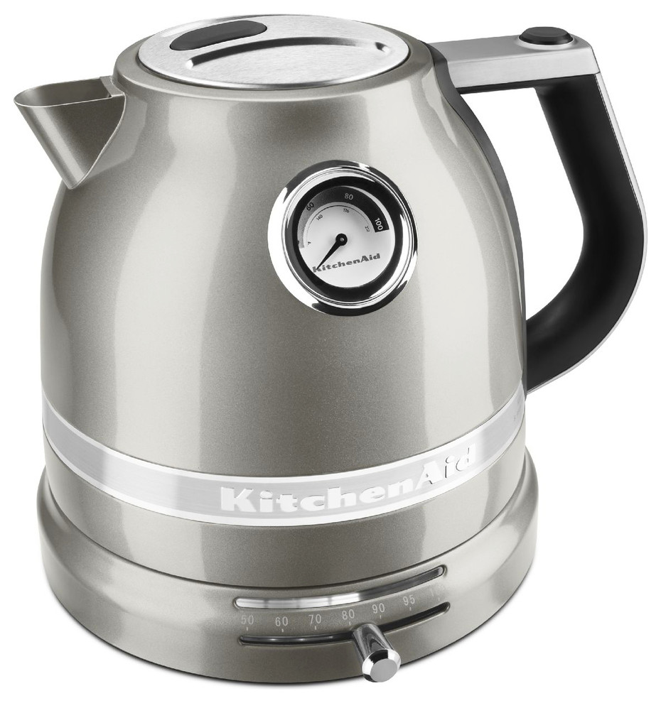 KitchenAid KEK1522SR Pro Line Sugar Pearl Silver 1.5 Liter Electric