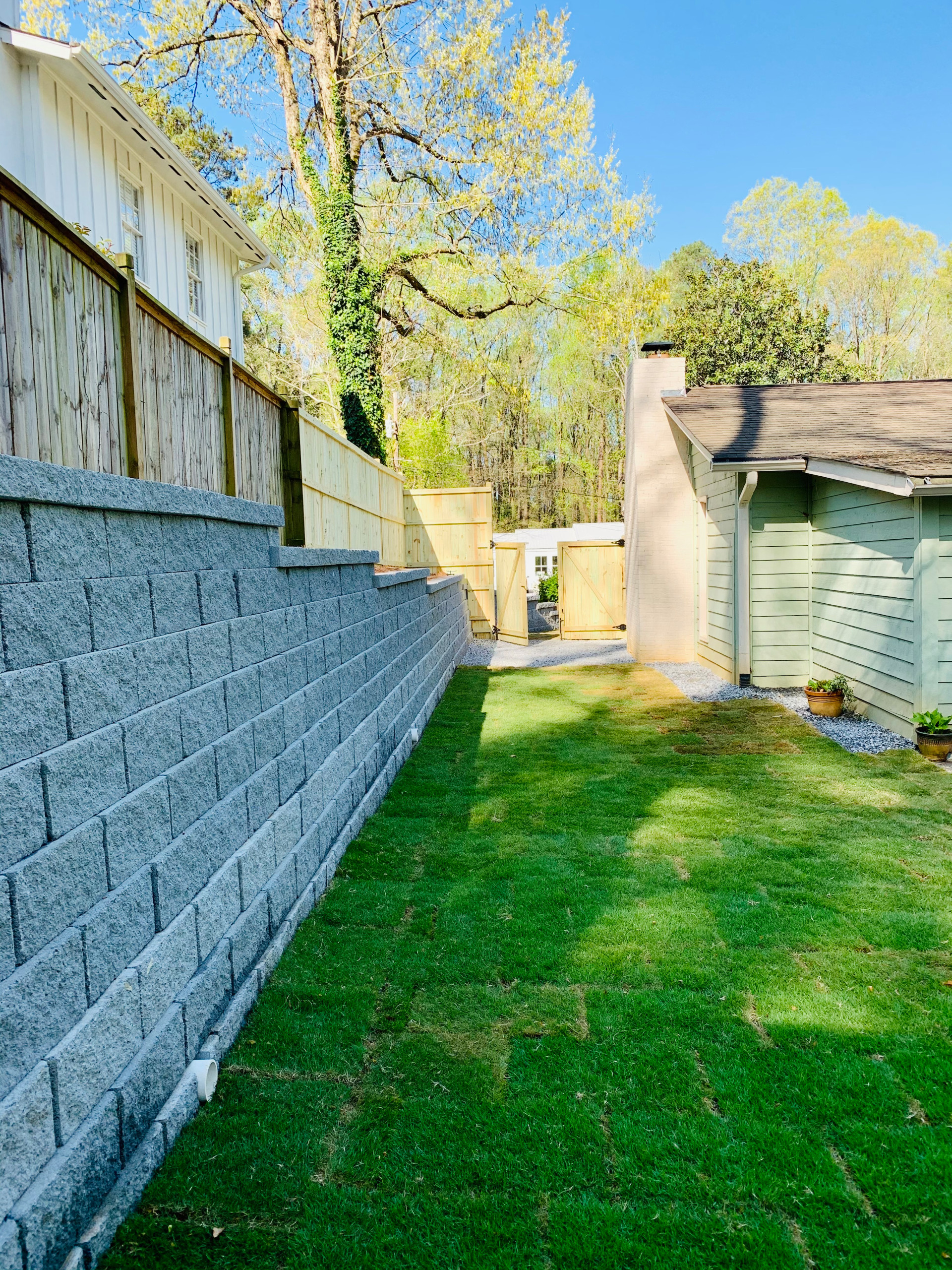 Chamblee Backyard Renovation