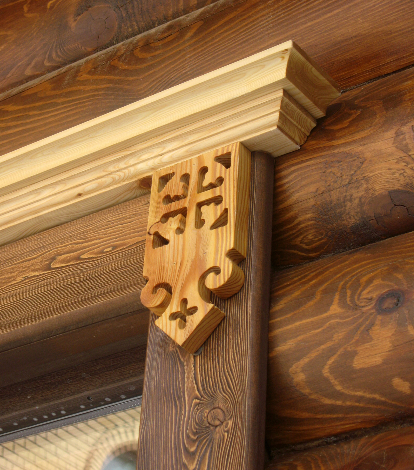wood lacework