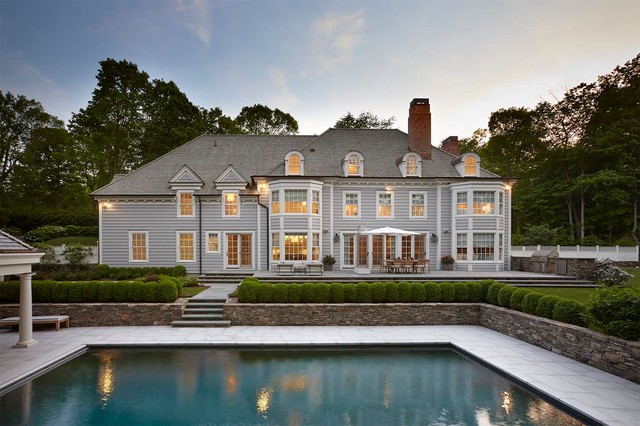 Wilton Renovation & Additions traditional-exterior