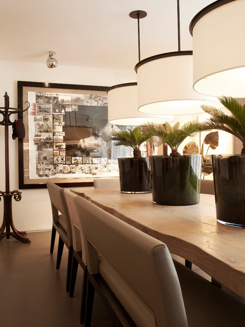 Notting Hill Townhouse contemporary-dining-room