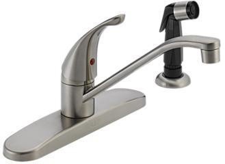 P115Lf Chrome 1-H Kitchen Faucet