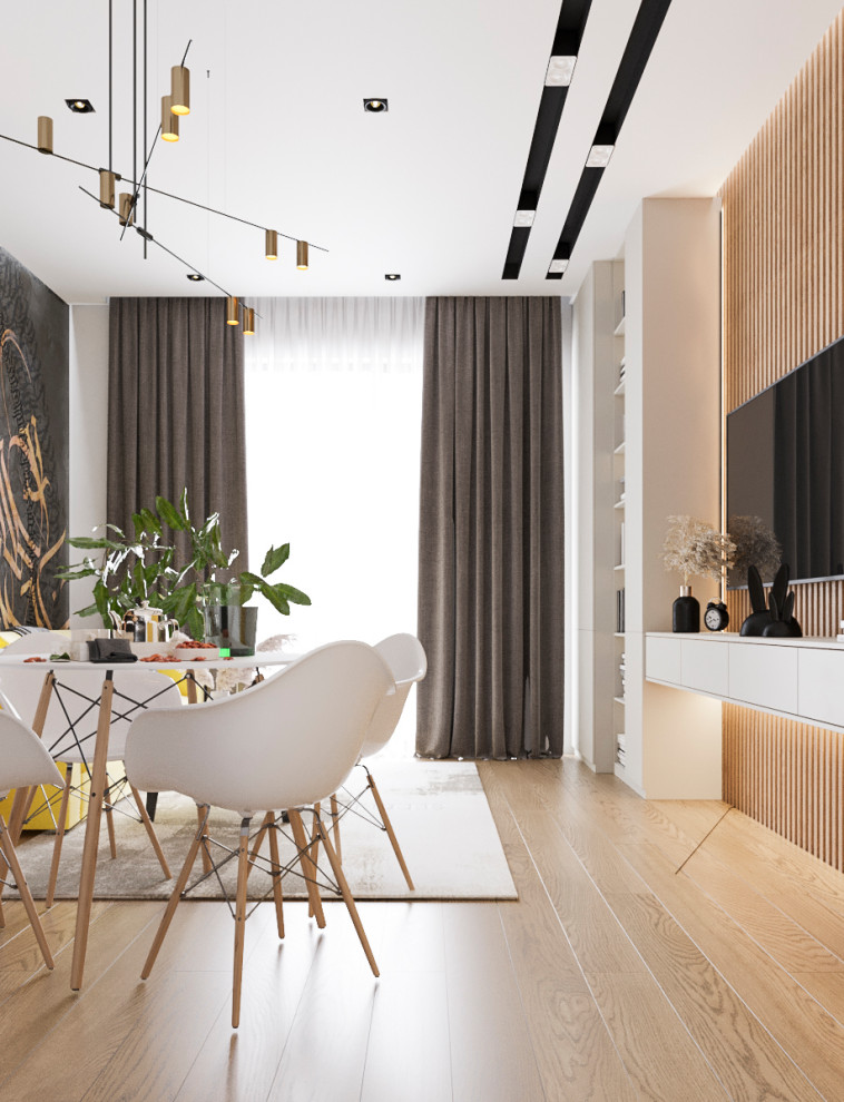 ПРОЕКТ 2-КОМНАТНОЙ КВАРТИРЫ В СТИЛЕ LOFT