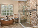 Mediterranean Bathroom by Distinctive Flooring