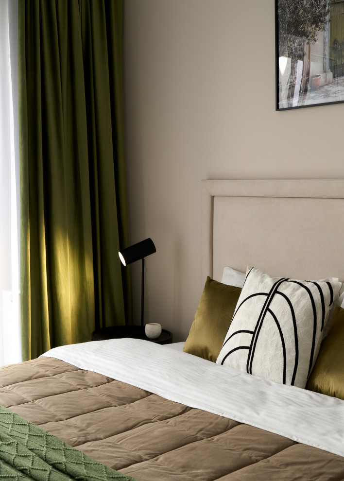 Квартира — студия по дизайн проекту Екатерины Тагировоq