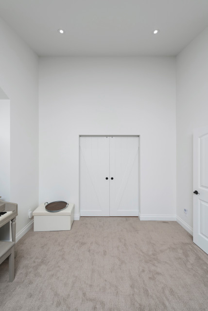 Roy Ave Renovation contemporary-vardagsrum