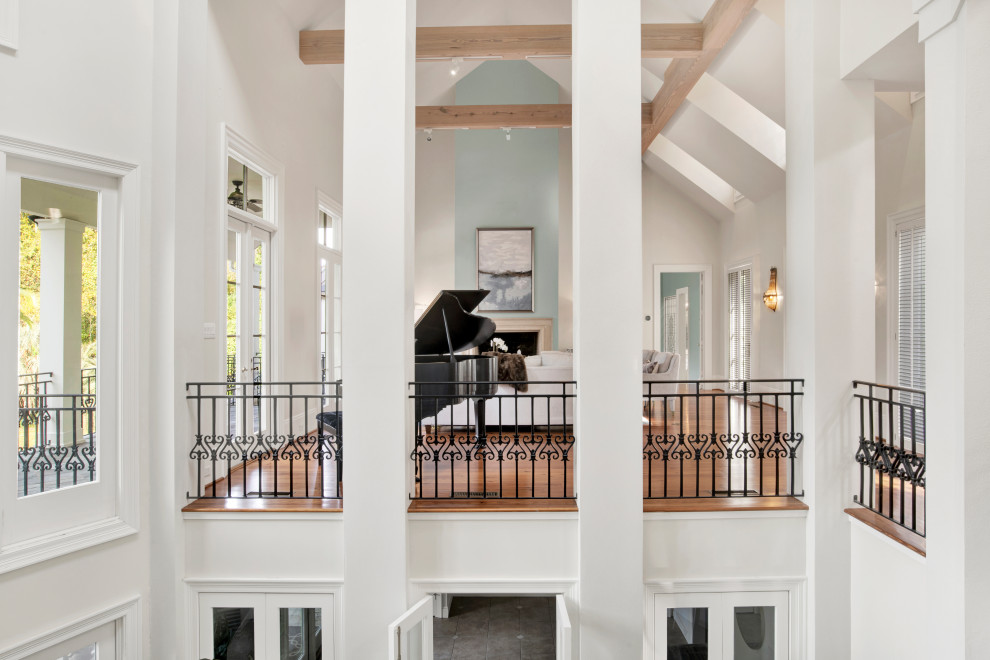 Hallway - transitional hallway idea