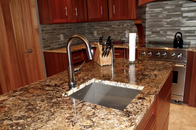 Tuscan Persa Custom Granite Kitchen Tuscan Persa Custom Granite Kitchen Craftsman