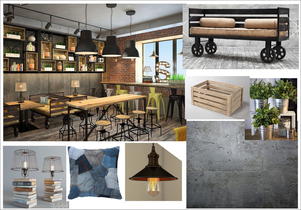 интерьер кофейни в г. Кемерово