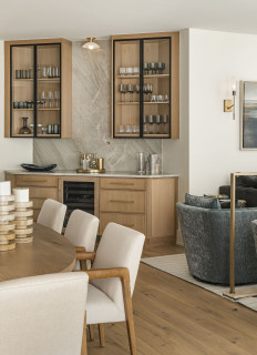 ミッドセンチュリースタイルのおしゃれなホームバーの画像 75選 - 2026