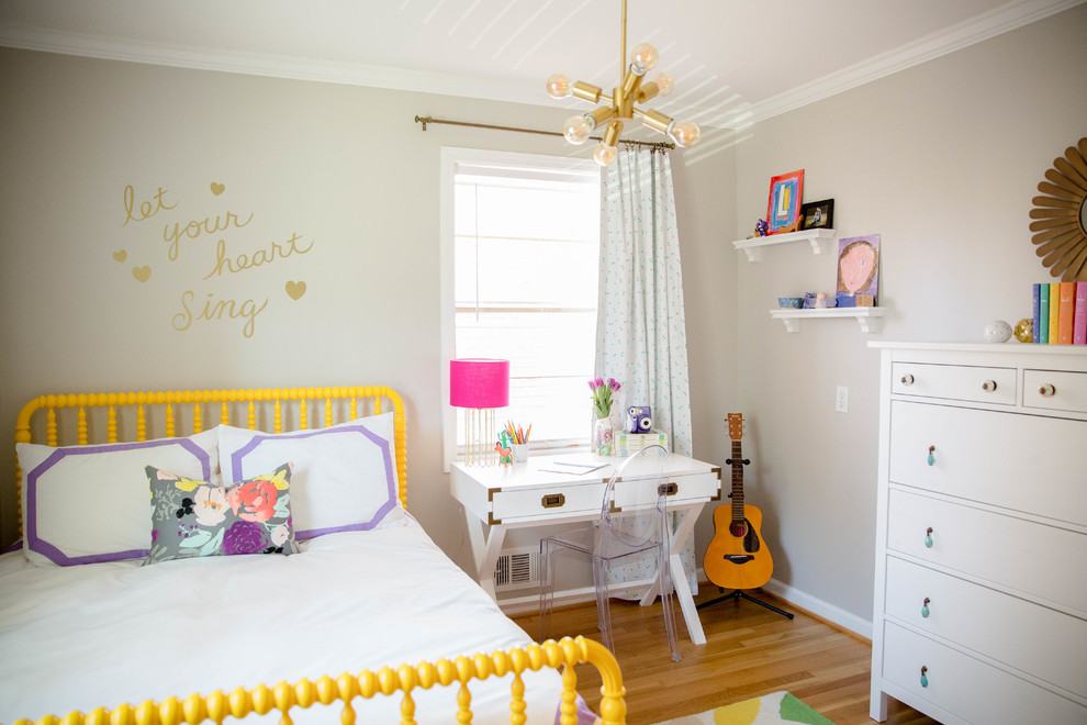 Design ideas for a transitional kids' room in Atlanta.