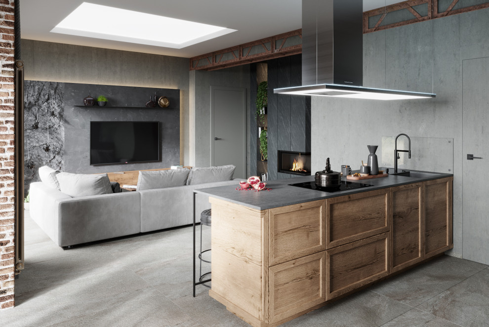 Дом в стиле лофт