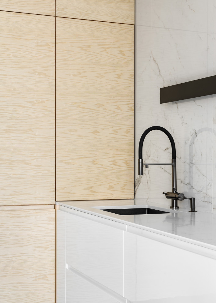 Кухня в стиле минимализм