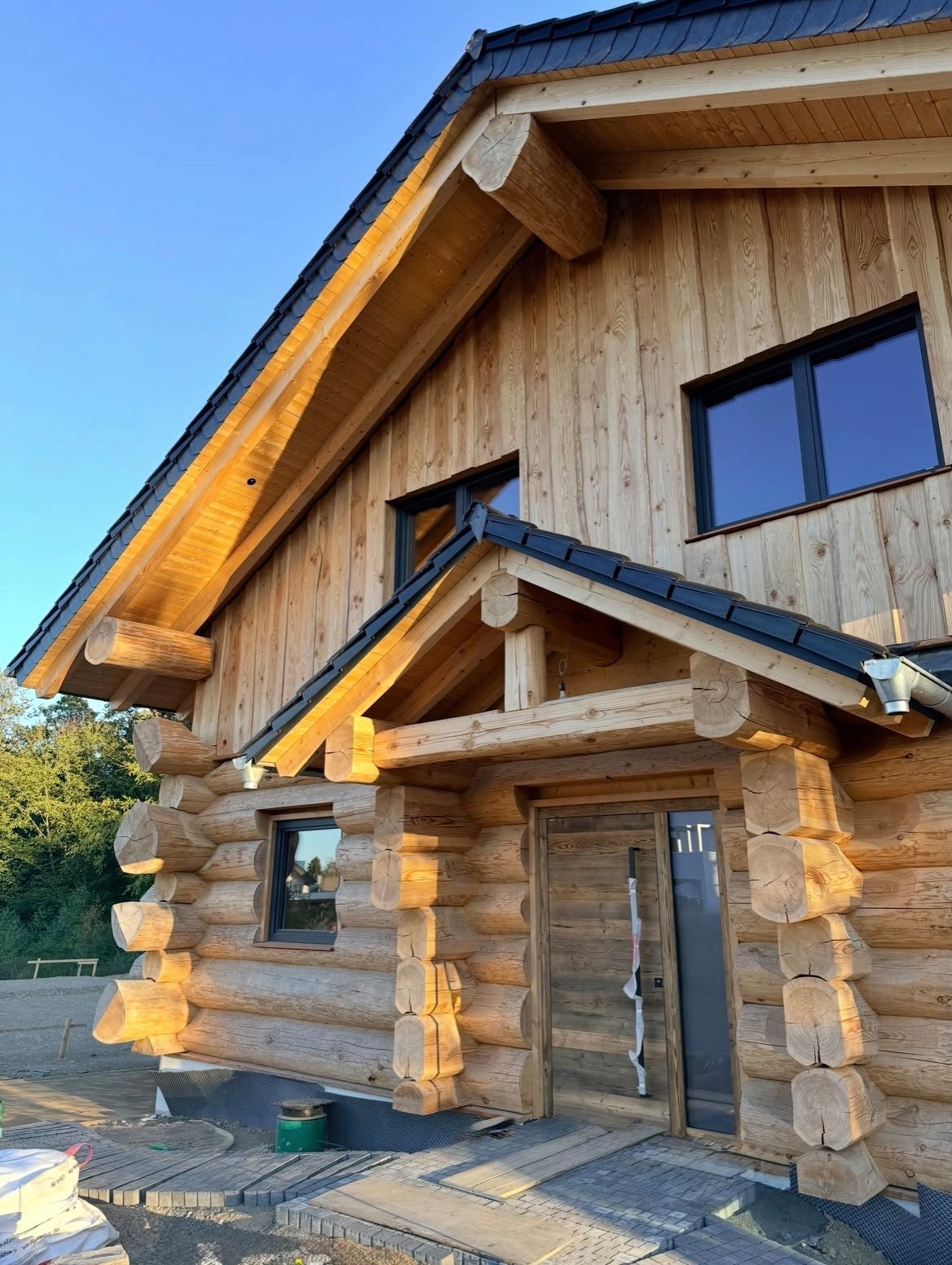 Kanadisches Blockhaus, EFH